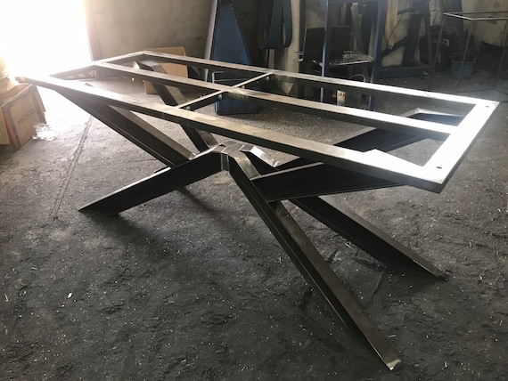 Mesa Wob, estructura metálica para mesa industrial