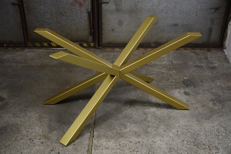 Metal Dining Table Legs. Spider Steel Dining Table Legs. Etsy UK