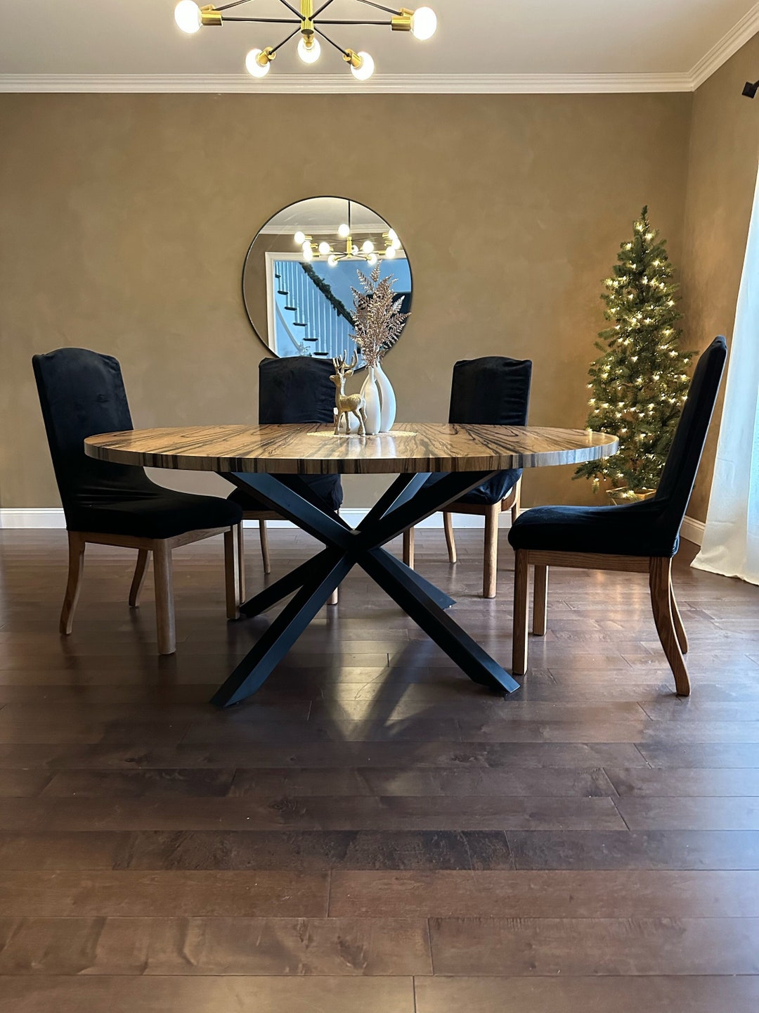Living Room Table Base, Metal Handmade Desk Base, Dine Table & Kitchen ...
