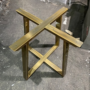Dining table leg for ROUND table top, Industrial style table base, Steel table leg, Dining table leg, Kitchen table leg/ Round