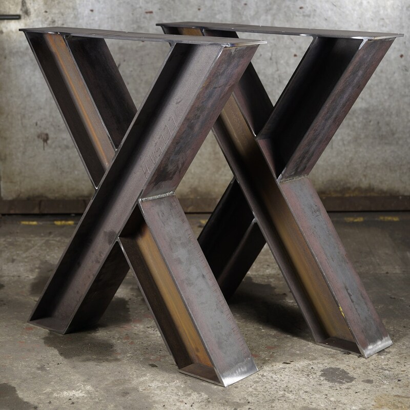 Picture of Industrial Table Legs - Etsy