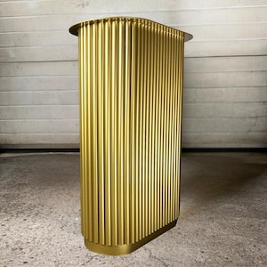 Pipe Table Leg, Coffee Table Base, Modern Desk Legs, Kitchen Island Support, Console Table Legs, 1 Leg