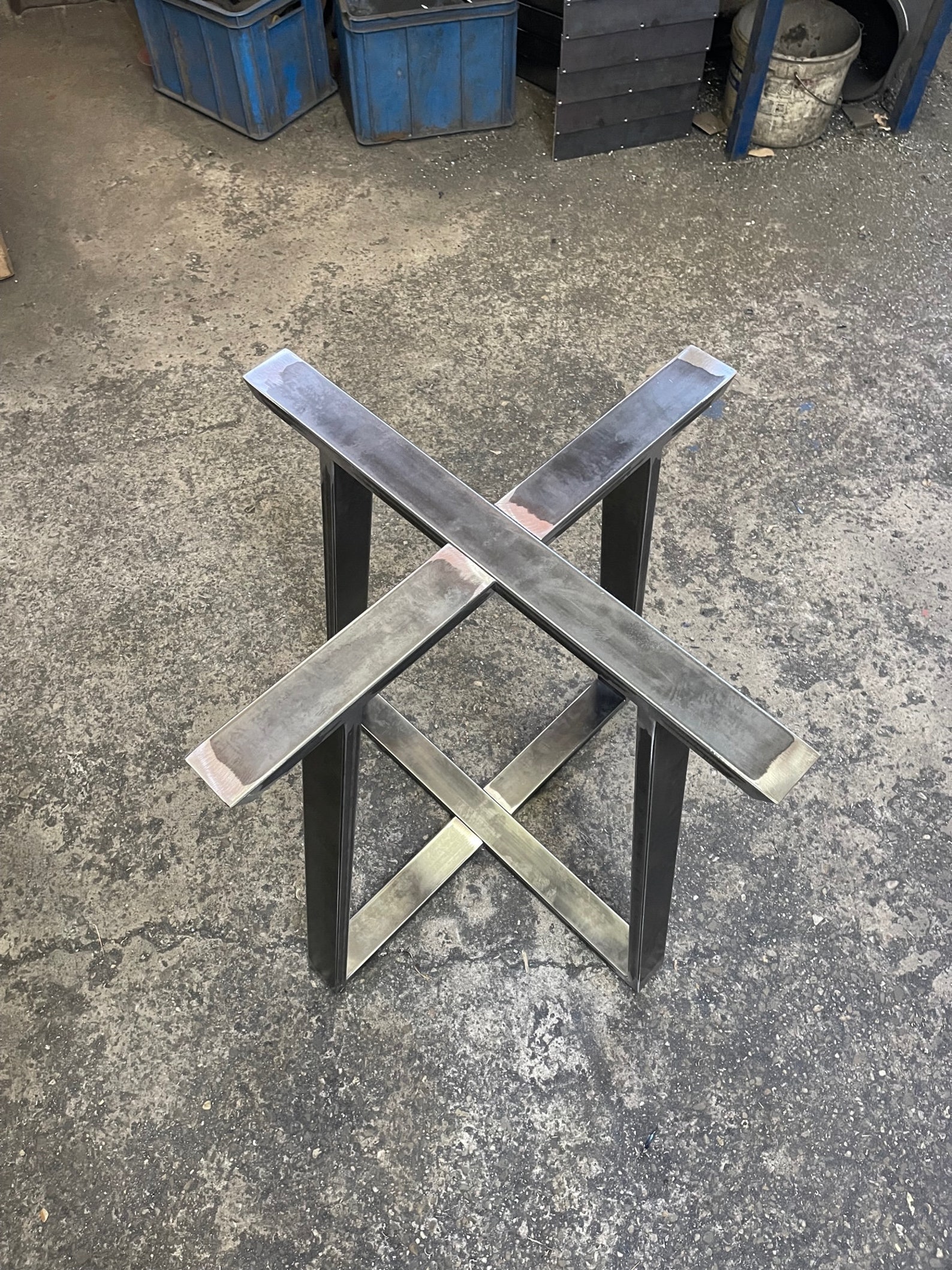 Industrial Style Table Base Dining Table Leg for ROUND Table - Etsy