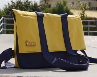 Color blocking convertible travel bag for men & women