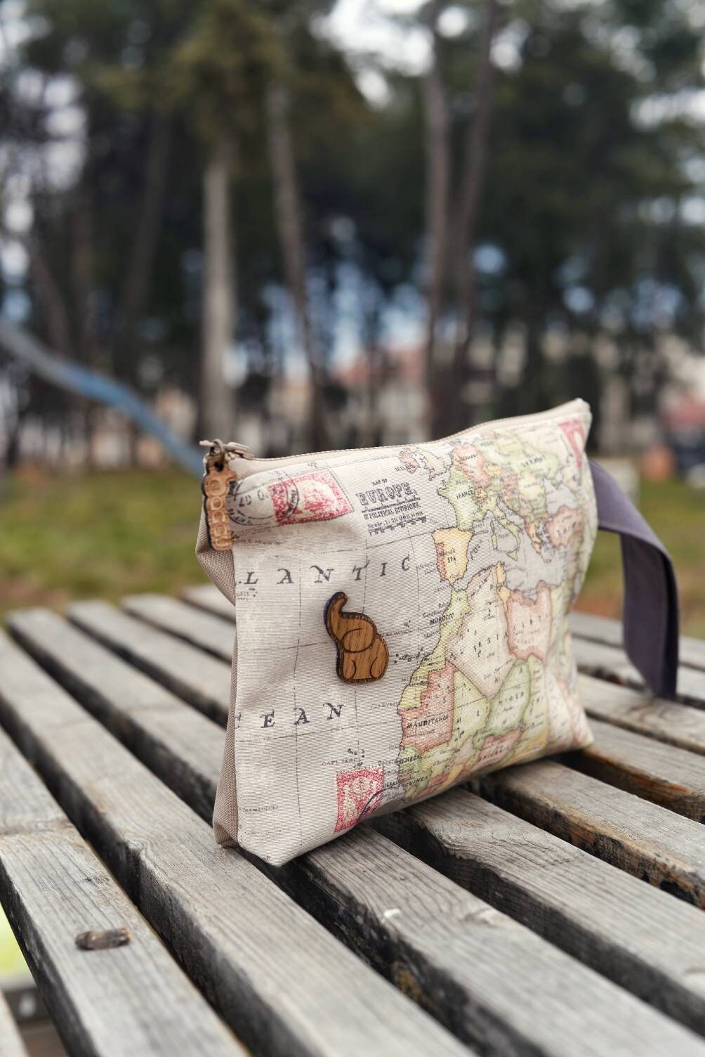 Oversized Purse Canvas Wristlet Clutch Bag Zip Bag Clutch Purse Travel Pouch Organiser Coin Purse Large Wristlet Etsy Ireland