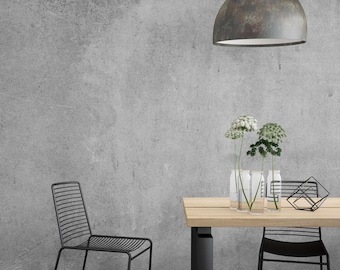 Wallpaper Concrete Cement Wall Peel and Stick Loft Style Grey Abstract Wallpaper Realistic Wall Mural Rustic Concrete Mural Accent Wall