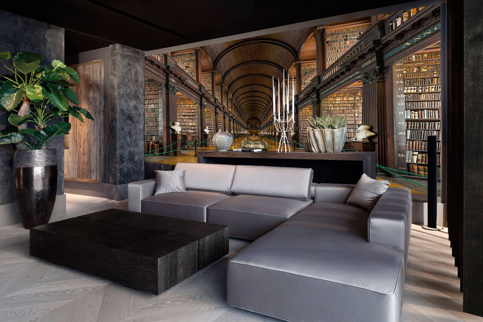 SALE Library Wall Decor Removable Wallpaper Books Library Etsy