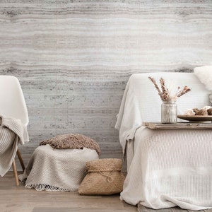 Grey and White Marble Stone Removable Wallpaper Marble Gemstone Wall Mural Abstract Stone Aesthetic  Removable wallpaper Home Decor