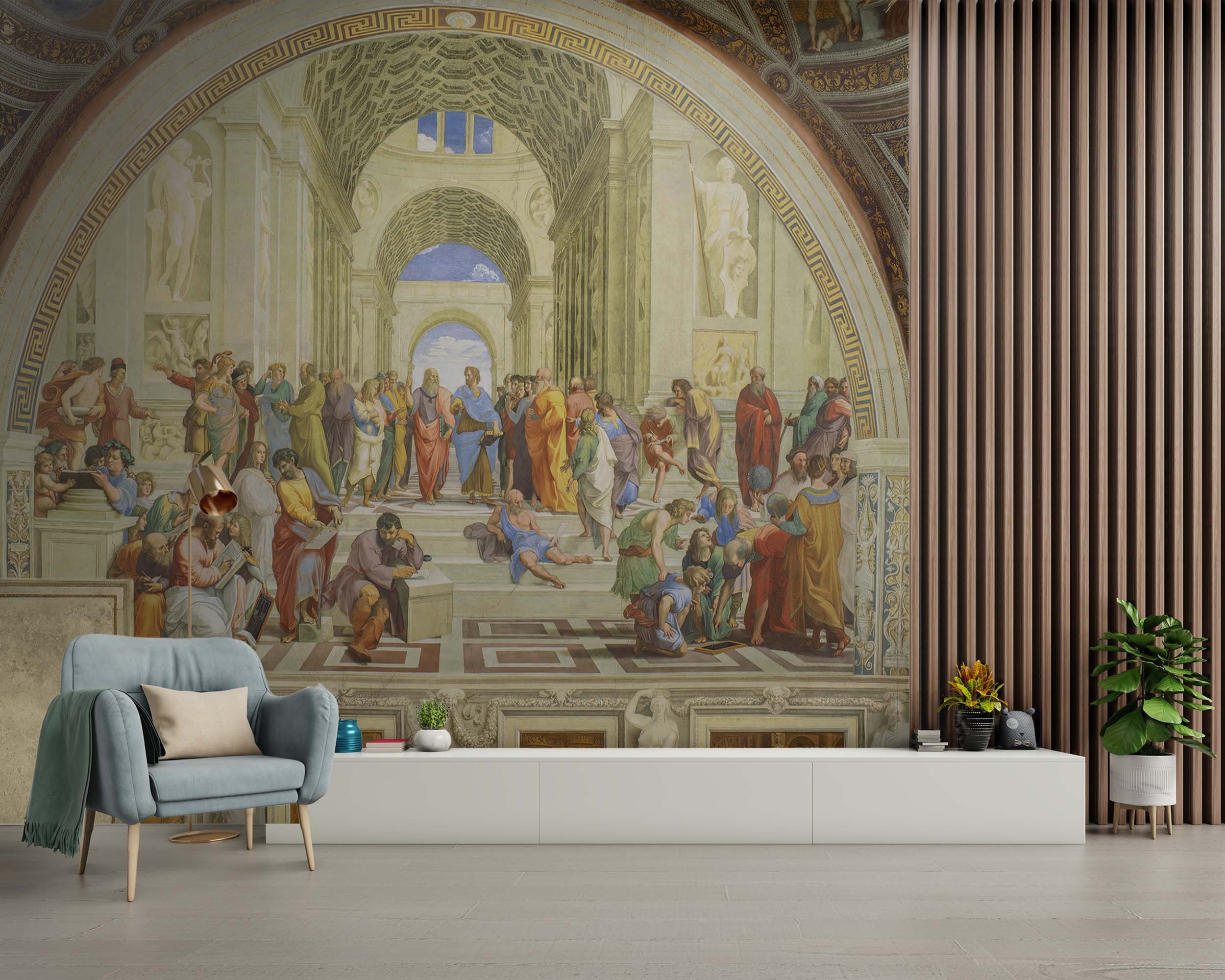 The School Of Athens Wallpaper