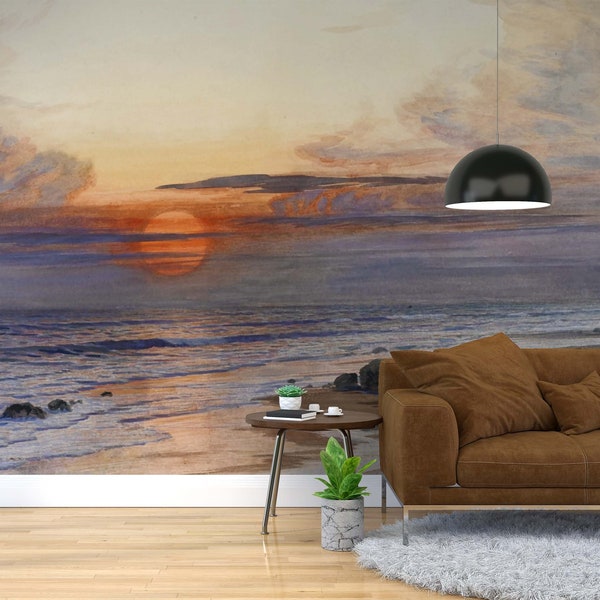 Sunset Wall Mural Etsy