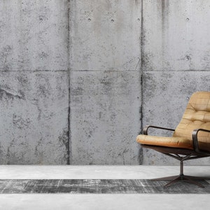 Concrete Slab Minimalist Wallpaper Plaster Texture Mural Removable Wallpaper Concrete Wallpaper Gray Concrete Texture cement concrete Wall