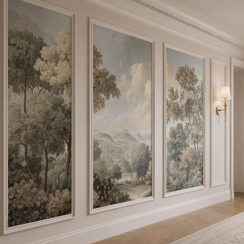 Sean R Wallpaper Panel Wallpaper Scenic - Etsy
