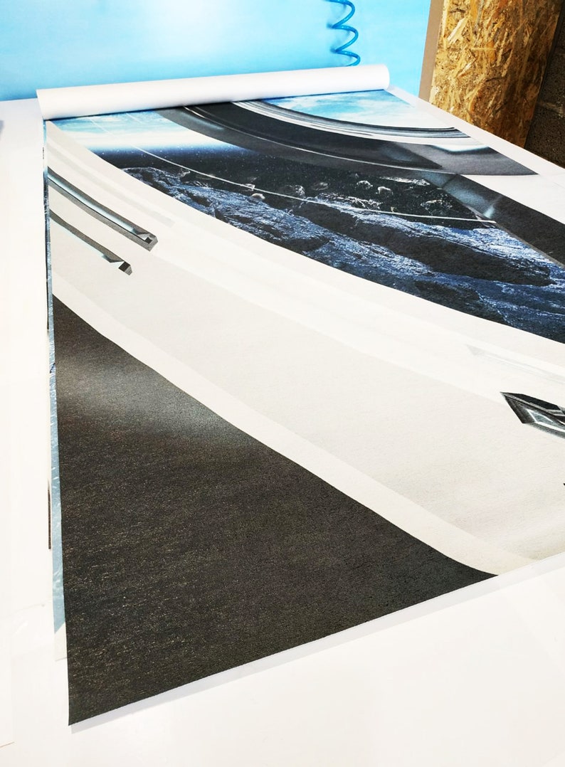 Wall mural print futuristic Wall mural sci-fi photo art Wall mural from photo SKU 20001 Fantastic interioir photo wallpapers