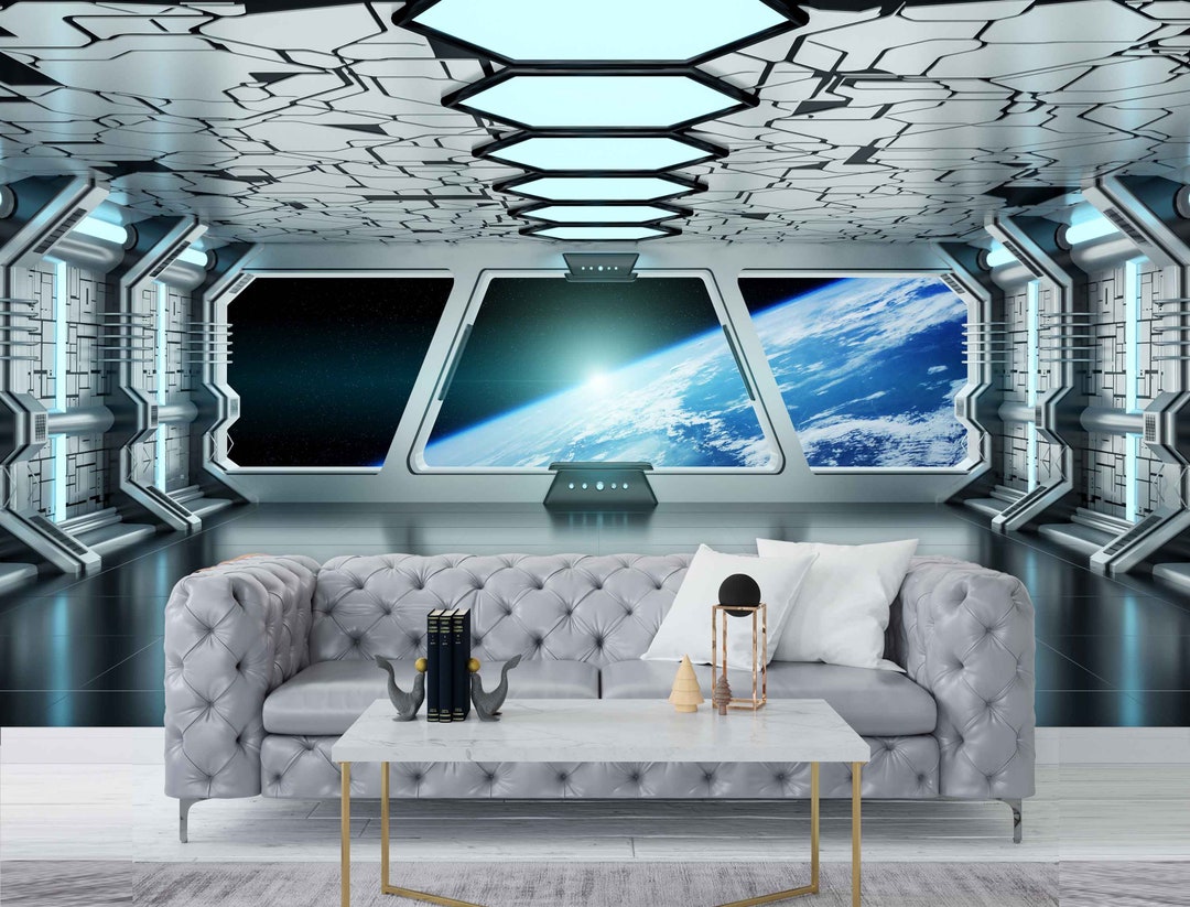 アート263　「宇宙空間(グリーンブルー)」　インテリアコーディネート アート263 「宇宙空間(グリーンブルー)」 インテリアコーディネート