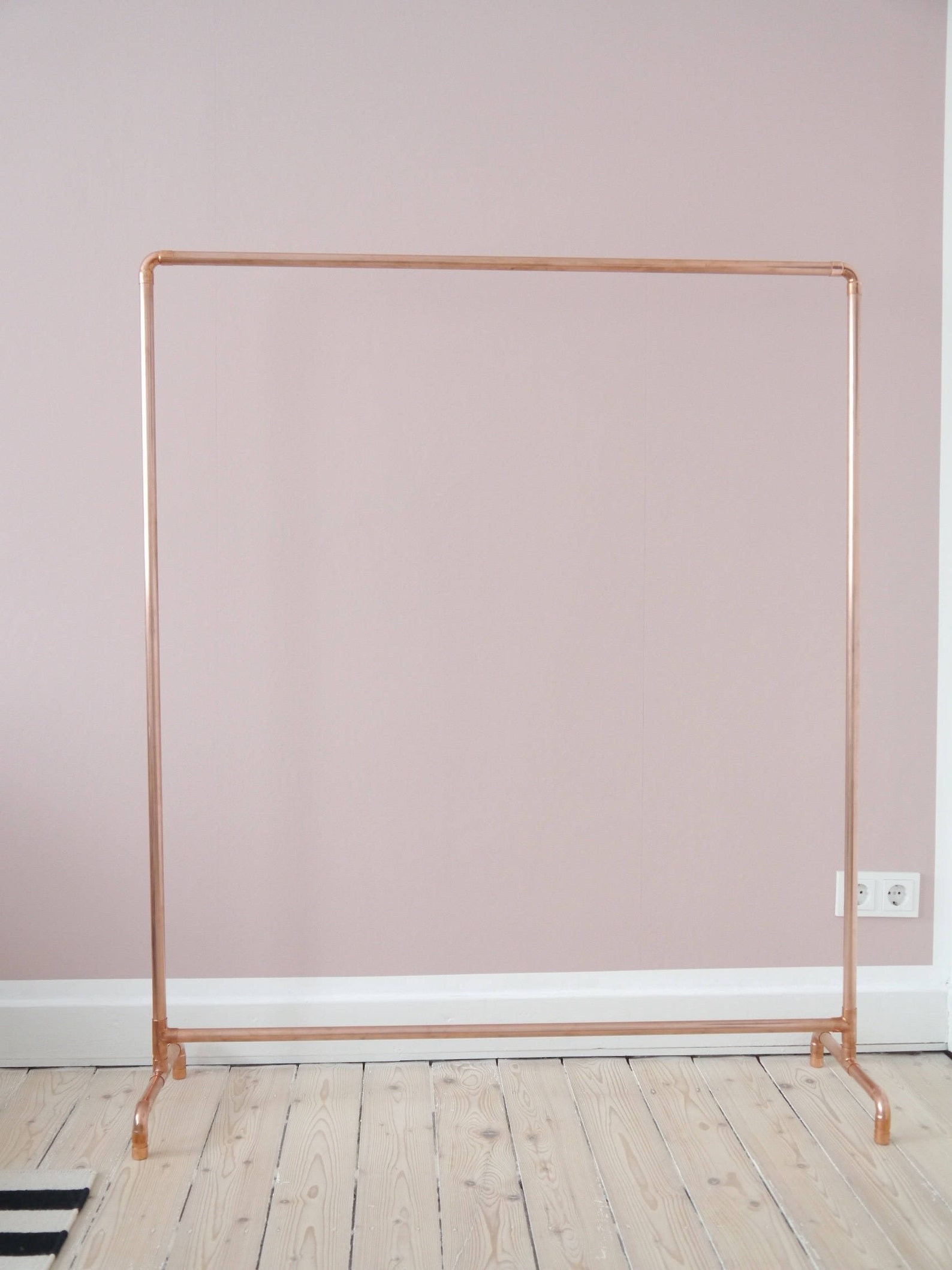 Copper Clothes Rack Standard Clothes Rail Copper Clothes Rail Etsy