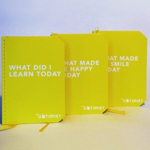 A6 Yellow Notebooks, package of 3 image 2