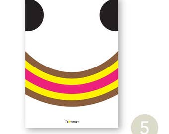 A6 Happy card