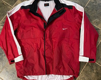 chaquetas nike vintage hombre blanco