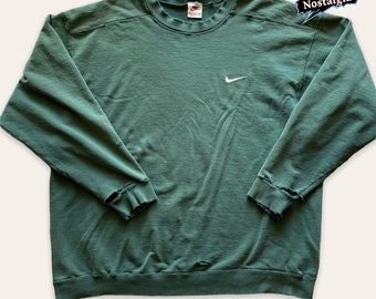 Green Nike Crewneck - Etsy