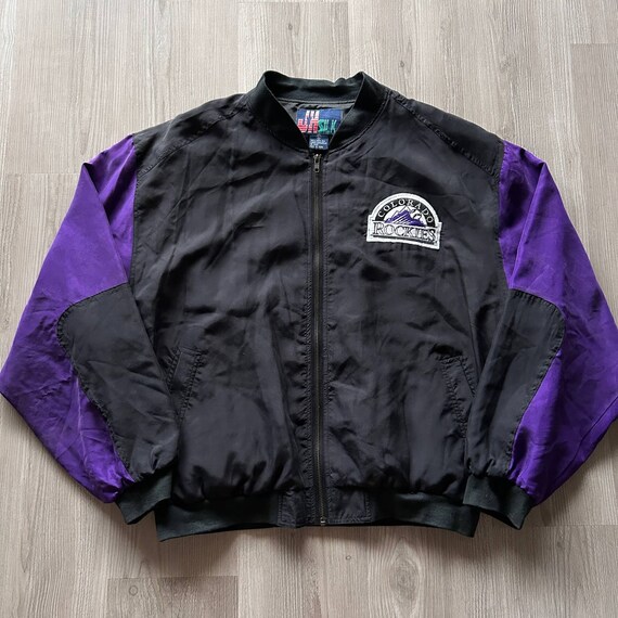Vintage 90's JH Silk Jeff Hamilton Colorado Rockies Black - Etsy