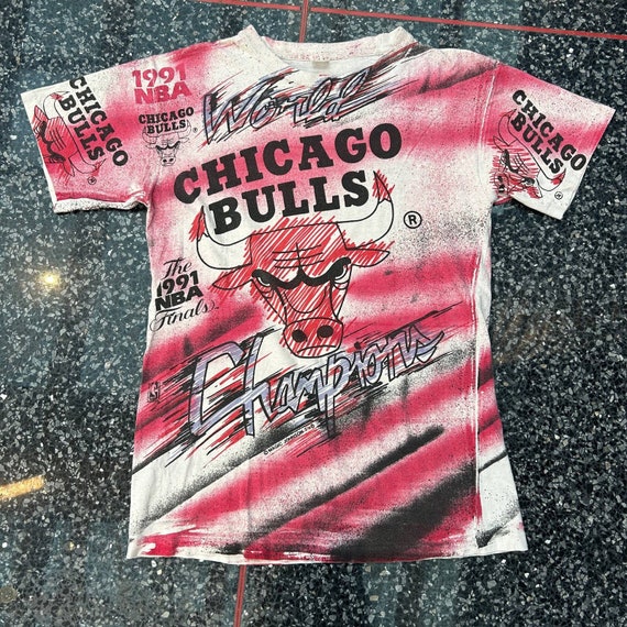 Vintage Chicago Bulls Michael Jordan Magic Johnson AOP All - Etsy