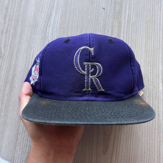 Vintage Logo Athletic 1998 MLB All-Star Game Colorado Rockies Strapbac –  thecapwizard