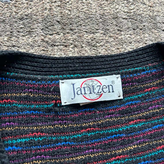 Men's Vintage 90's Jantzen Multicolor Rainbow Cardigan - Etsy