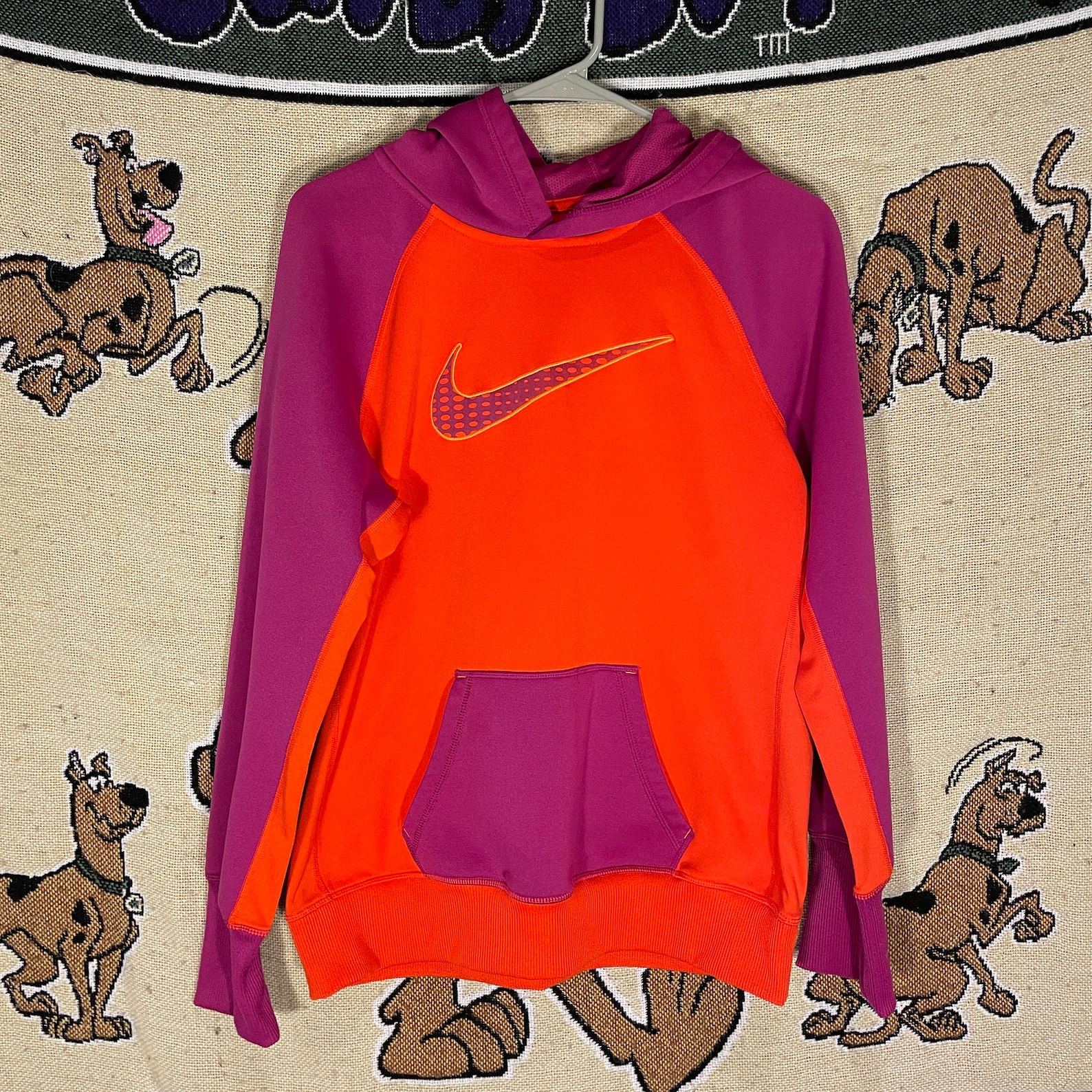 Women's Nike Orange Therma Fit Hoodie Pullover Sweatshirt Etsy UK