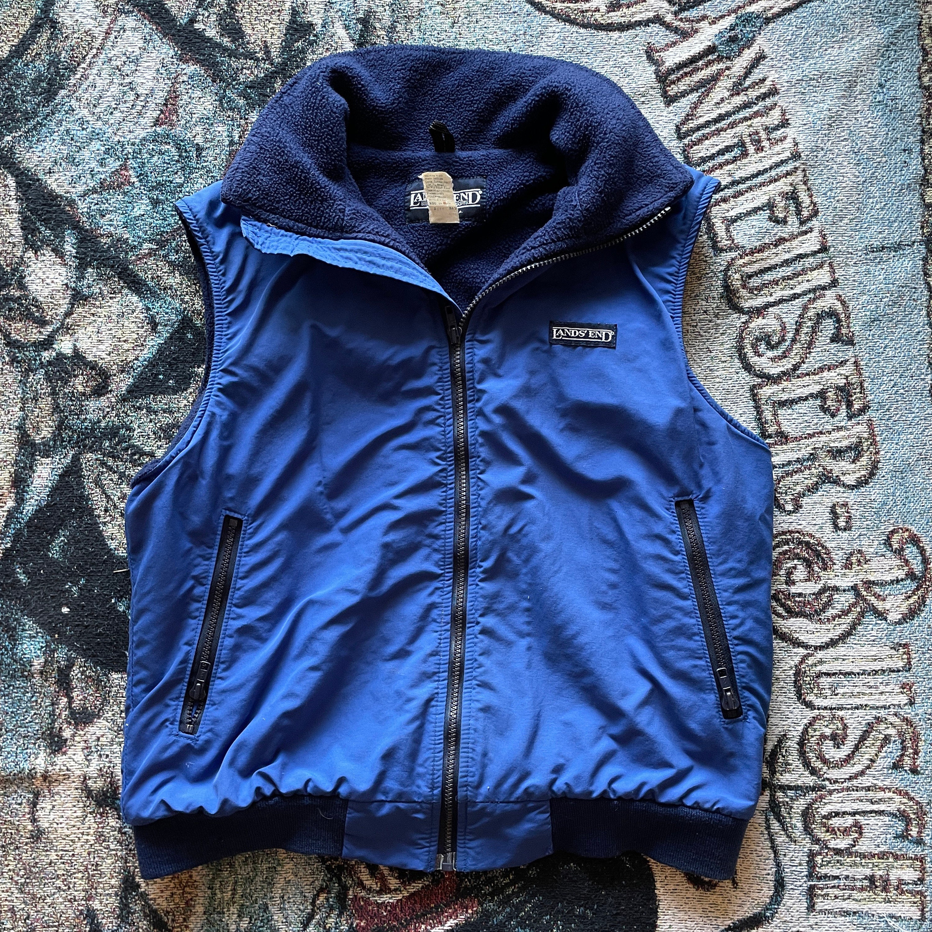 lands end mens vest jacket