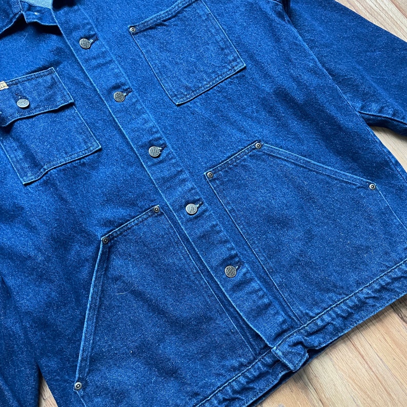 Vintage PRSN Blu Prison Blues Denim Inmate Made Jean Chore - Etsy