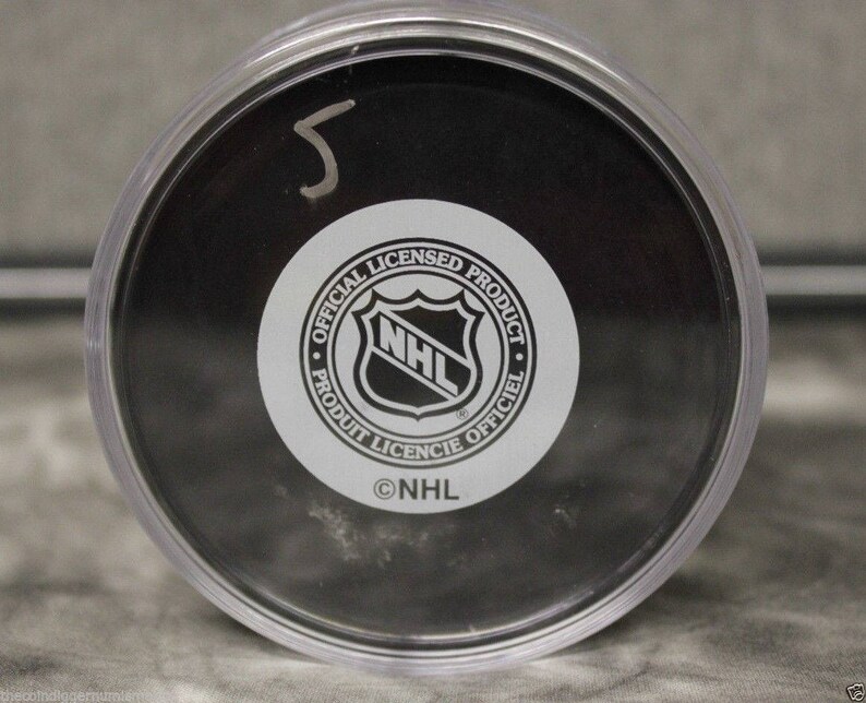 NHL Hockey BCW Puck Tube Display Case Stackable Memorabilia Holder Etsy
