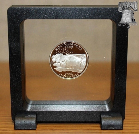 Magic Frames Display Frame 3x3 Floating Coin Trinket Bottle