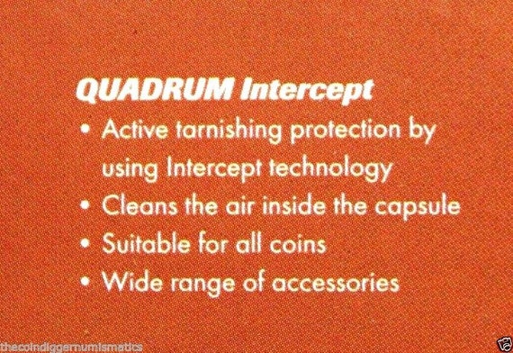 QUADRUM INTERCEPT 2X2 CAPSULES FOR 24MM QUARTER