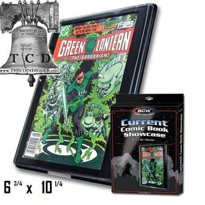 BCW Comic Book Showcase Framed Display CURRENT Size Wall Mount Case Frame