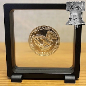 Floating Display Frame 3.5 &quot;- Für Münzen, Medaillen, Fossilien