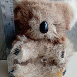 Vintage Musical Koala Bear Australia souvenir kangaroo fur image 5