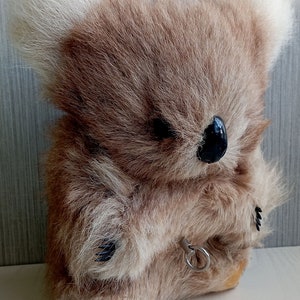 Vintage Musical Koala Bear Australia souvenir kangaroo fur image 1