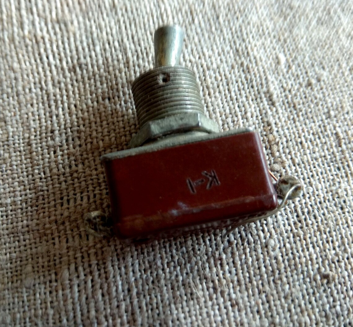 Vintage Toggle Switches Electrical switch military old switch Etsy