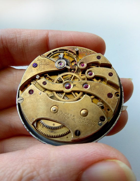 Ulysse Nardin Antique watch mechanism Locle & Gene