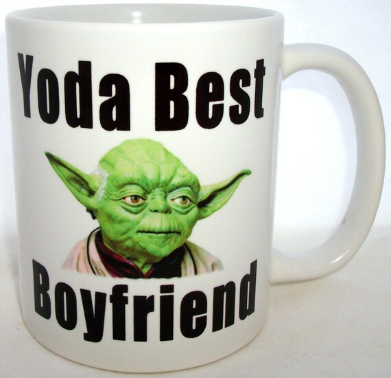 Star Wars Inspired Yoda Best Boyfriend Coffee Tea Mug