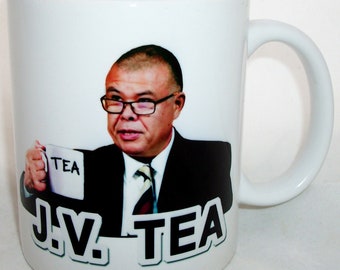 J V Tea Novelty Design Ceramic Coffee Tea Mug Gift Jonathan Van Tam J V Tea Novelty Design Ceramic Coffee Tea Mug Gift Jonathan Van Tam