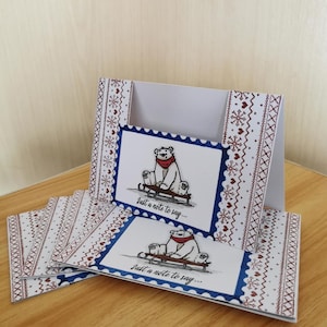 Tarjetas navideñas, Tarjetas hechas a mano, Tarjetas festivas, Tarjetas de temporada, Tarjetas hechas a mano