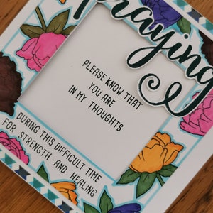 Handmade Sympathy card, Sympathy card, Encouragement Card, Sympathy, Encouragement