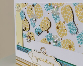 Blank- 'Pineapple Party' card