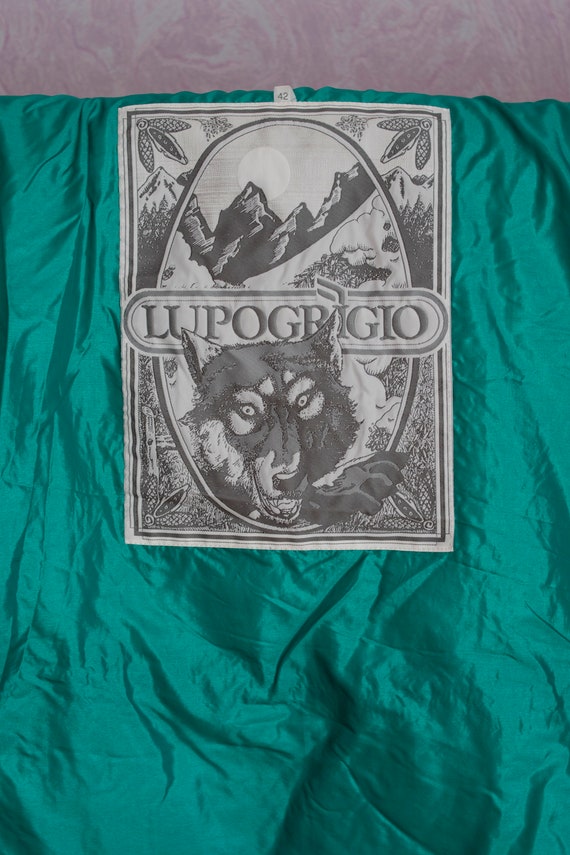 Vintage Lupo Grigio Anorak Sleeveless Jacket. 80s… - image 8