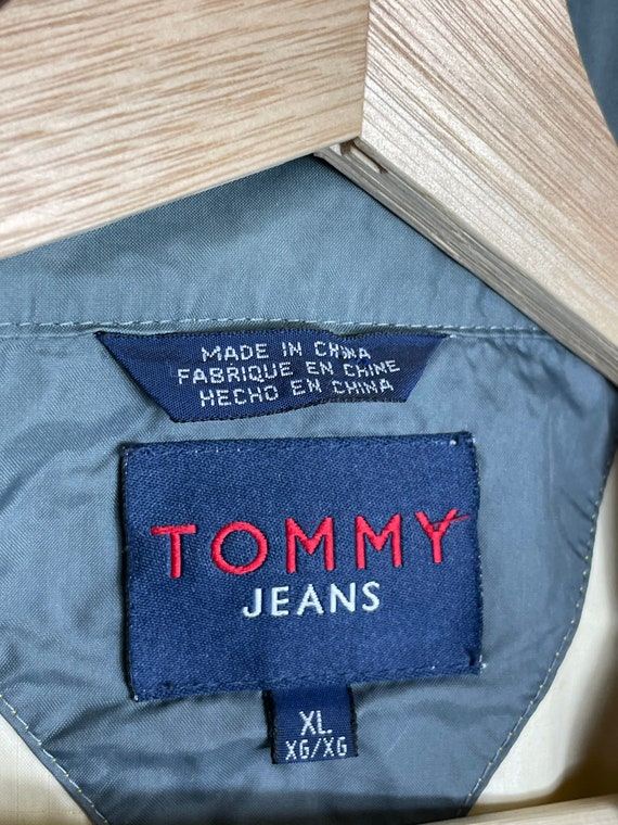 Vintage 90s Y2K Tommy Hilfiger Jeans Windbreaker … - image 3