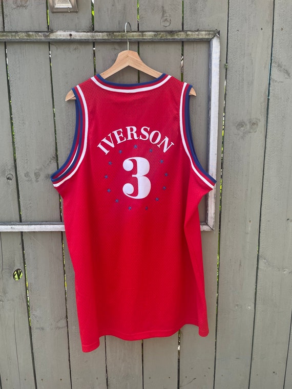 Philadelphia 76ers jersey ALLEN IVERSON #3 Nike NBA Jersey