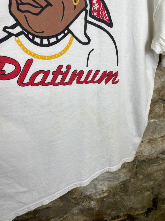 Vintage 90s Y2K Fat Albert Platinum Fubu Graphic Tee Shirt XL