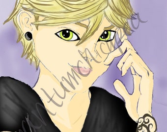 Items Similar To Cat Noir Choker Black Cat Choker Kitten