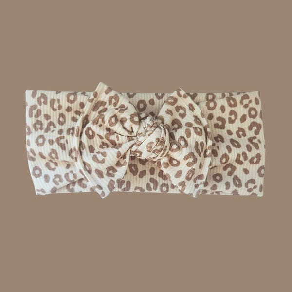 Leopard Baby Girl Headband